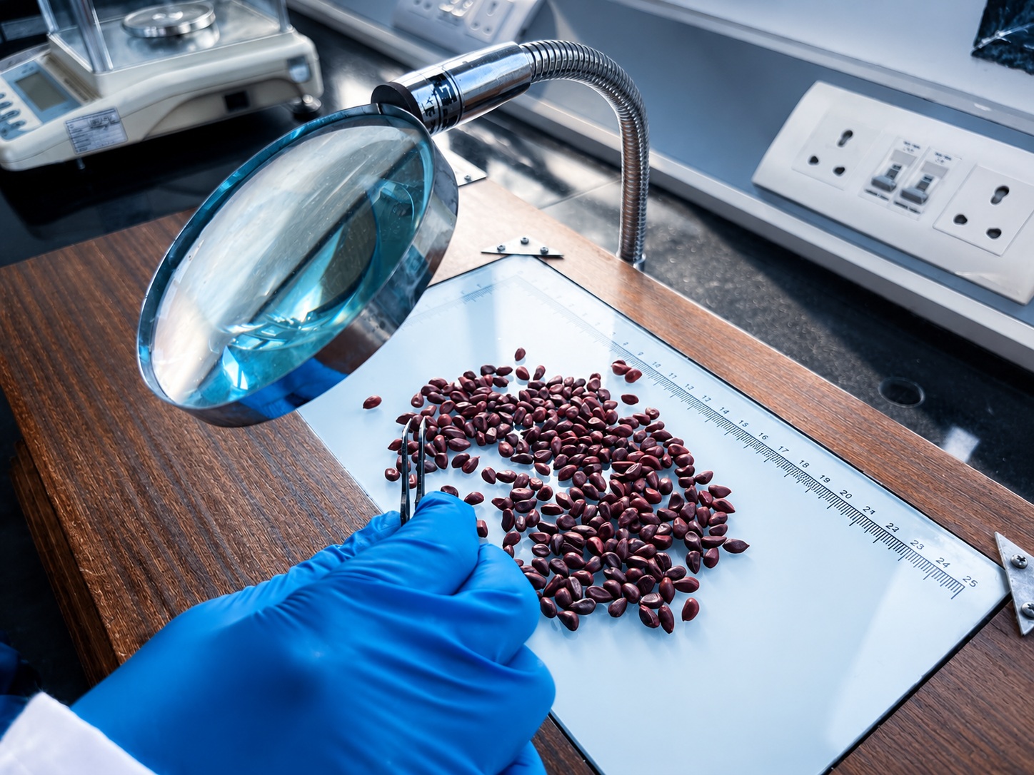Seed testing